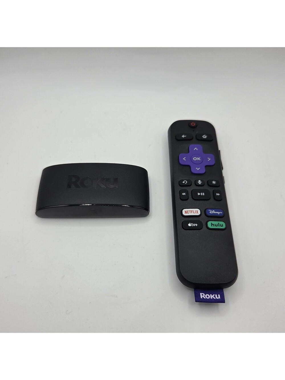 Roku Express 4K+ 3941X Media Streaming Player Voice Remote HDMI Power Adapter
